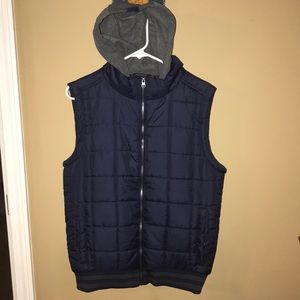 Quilted Vest with hood